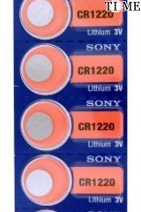 Sony lithium CR 1220/S BL-5 (бат-ка литиевая,3V) - смотреть фото, видео